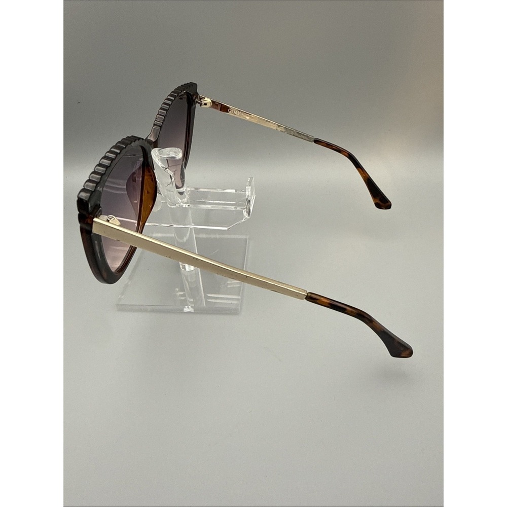 Quay "Witched" Genuine Sunglasses TortoiseOversized Polarized Cateye Gradient - Picture 3 of 9